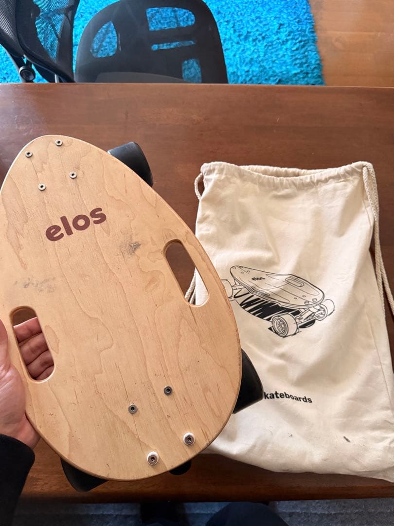 elos オーバルスケートボード 収納袋付き