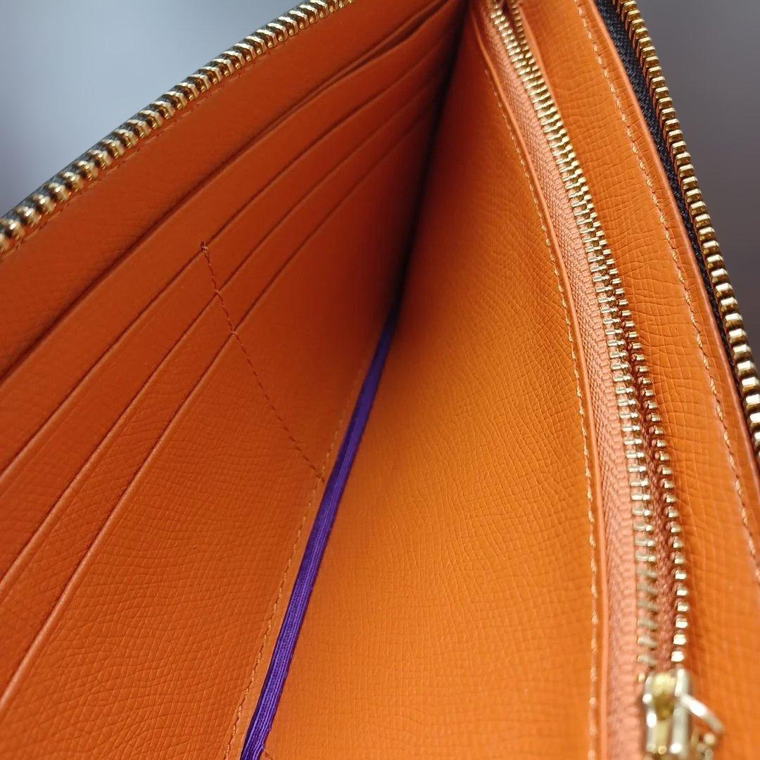 A.D.M.J. ブラックレザー長財布