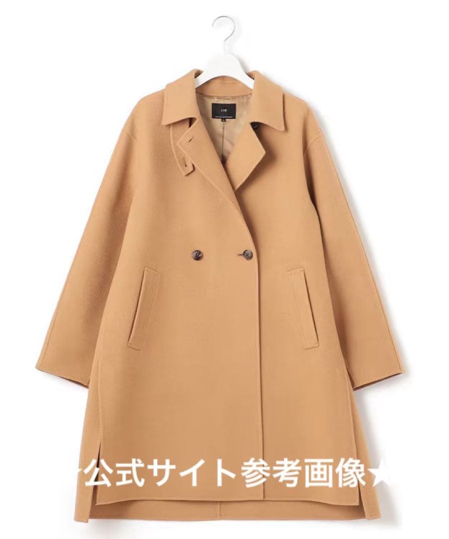♡23区♡【滝沢眞規子さん着用】ウールリバー チェスターコート♡完売38キャメル