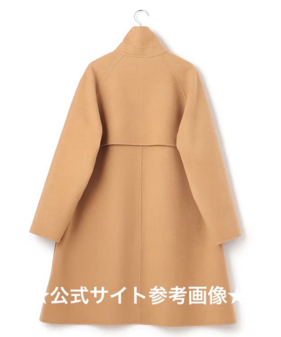 ♡23区♡【滝沢眞規子さん着用】ウールリバー チェスターコート♡完売38キャメル