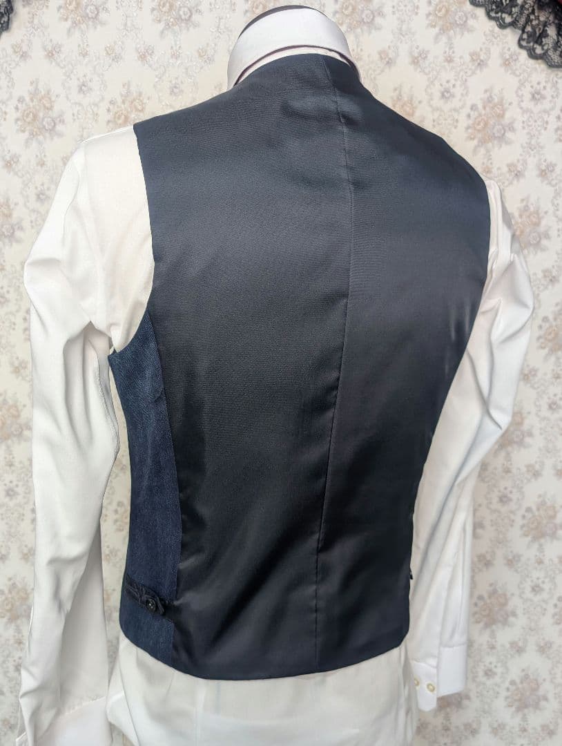 【極美品】スーツセレクト スリーピース スーツ A4