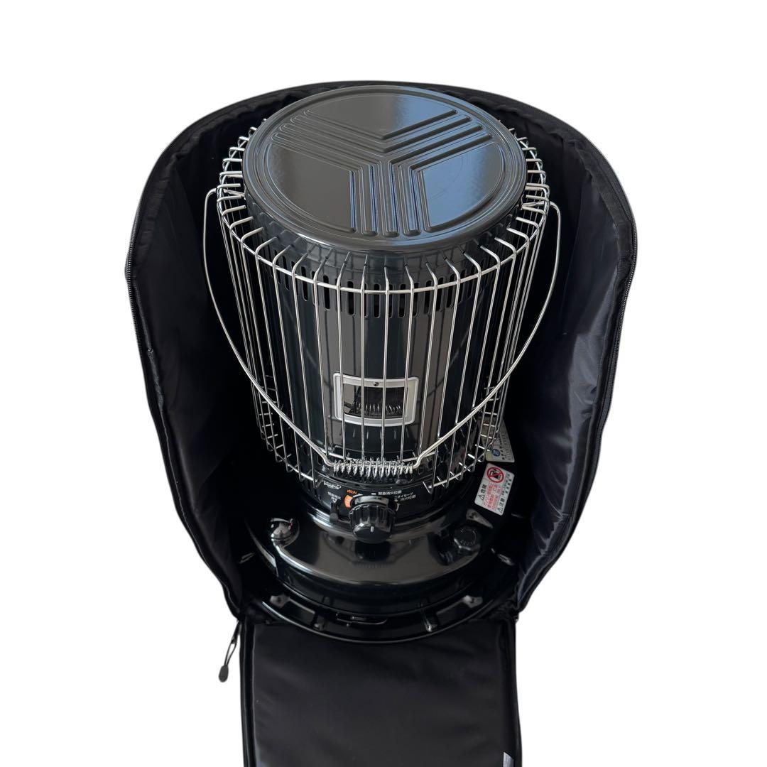 トヨトミ KS-67H 石油ストーブ ブラック ケース付 22年製