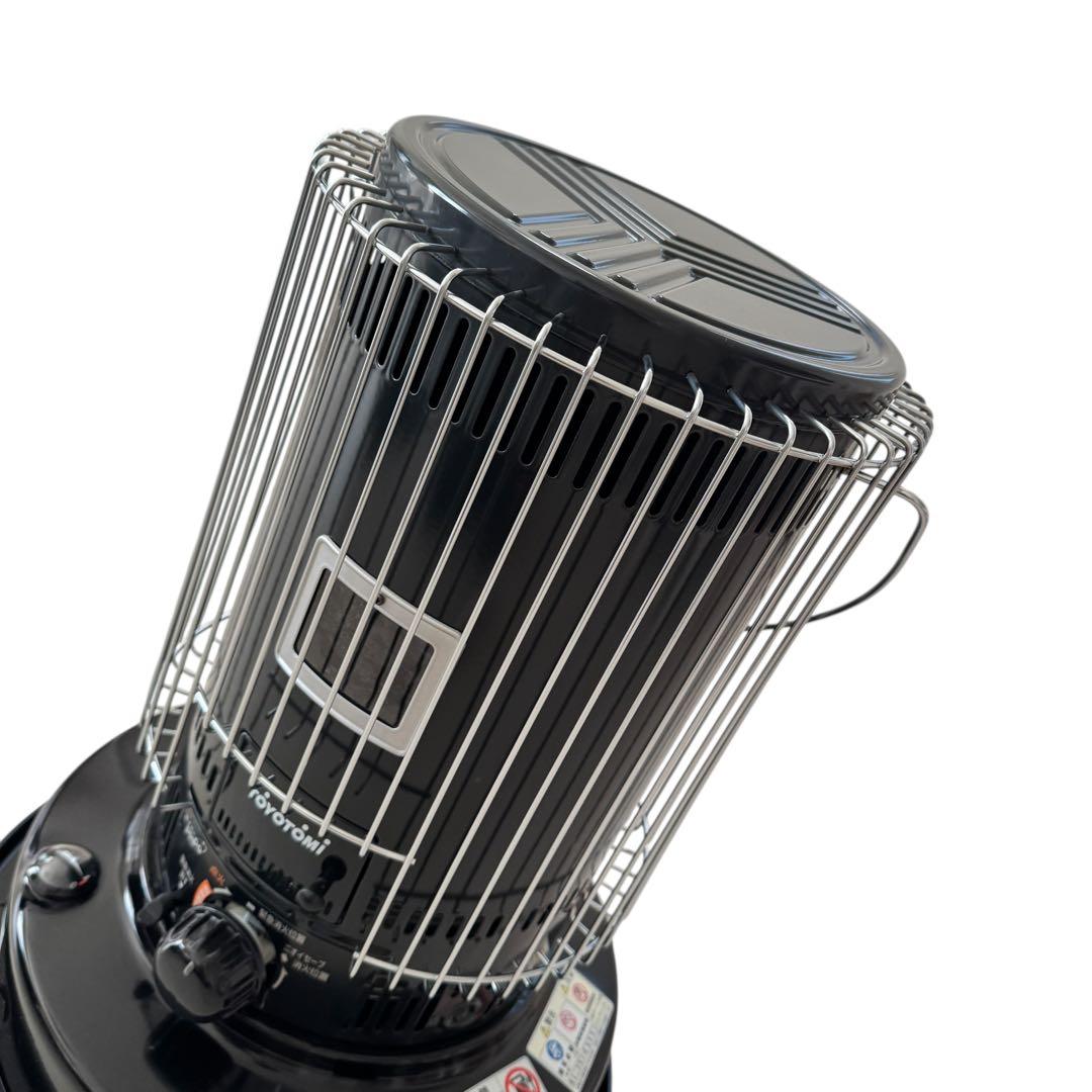 トヨトミ KS-67H 石油ストーブ ブラック ケース付 22年製