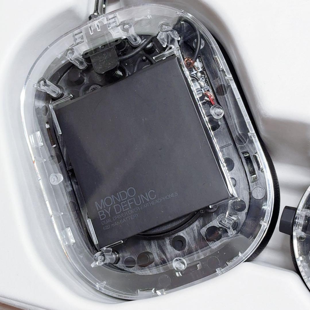 【MONDO BY DEFUNC】 ヘッドホン 有線 ワイヤレス クリア
