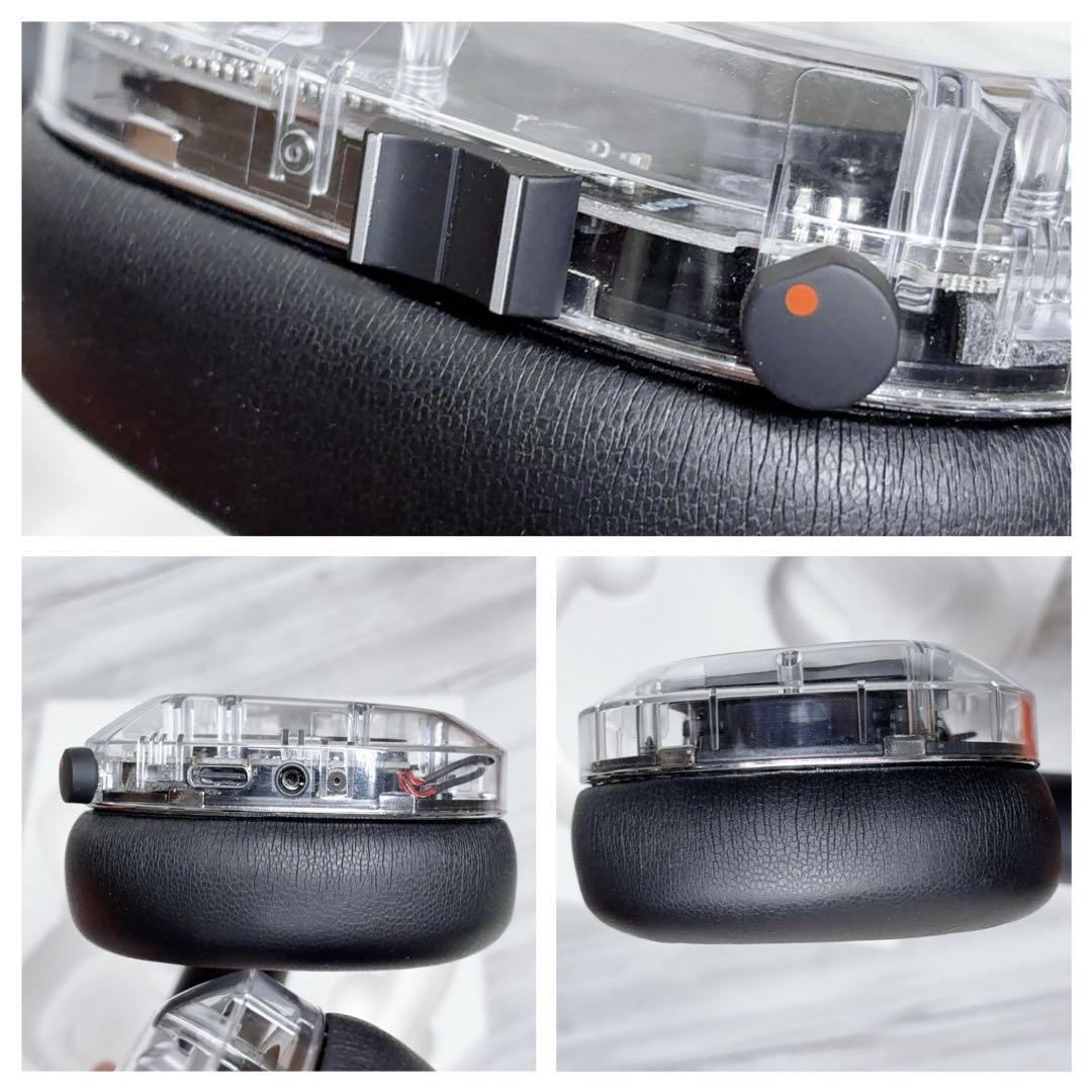 【MONDO BY DEFUNC】 ヘッドホン 有線 ワイヤレス クリア