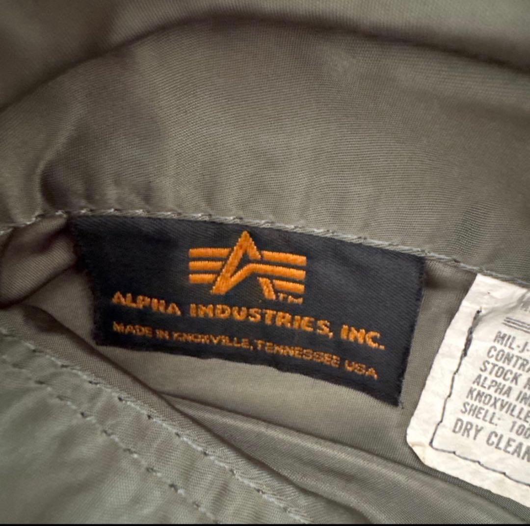 アルファ L-2B フライトジャケット　米軍　90s MA-1 USA