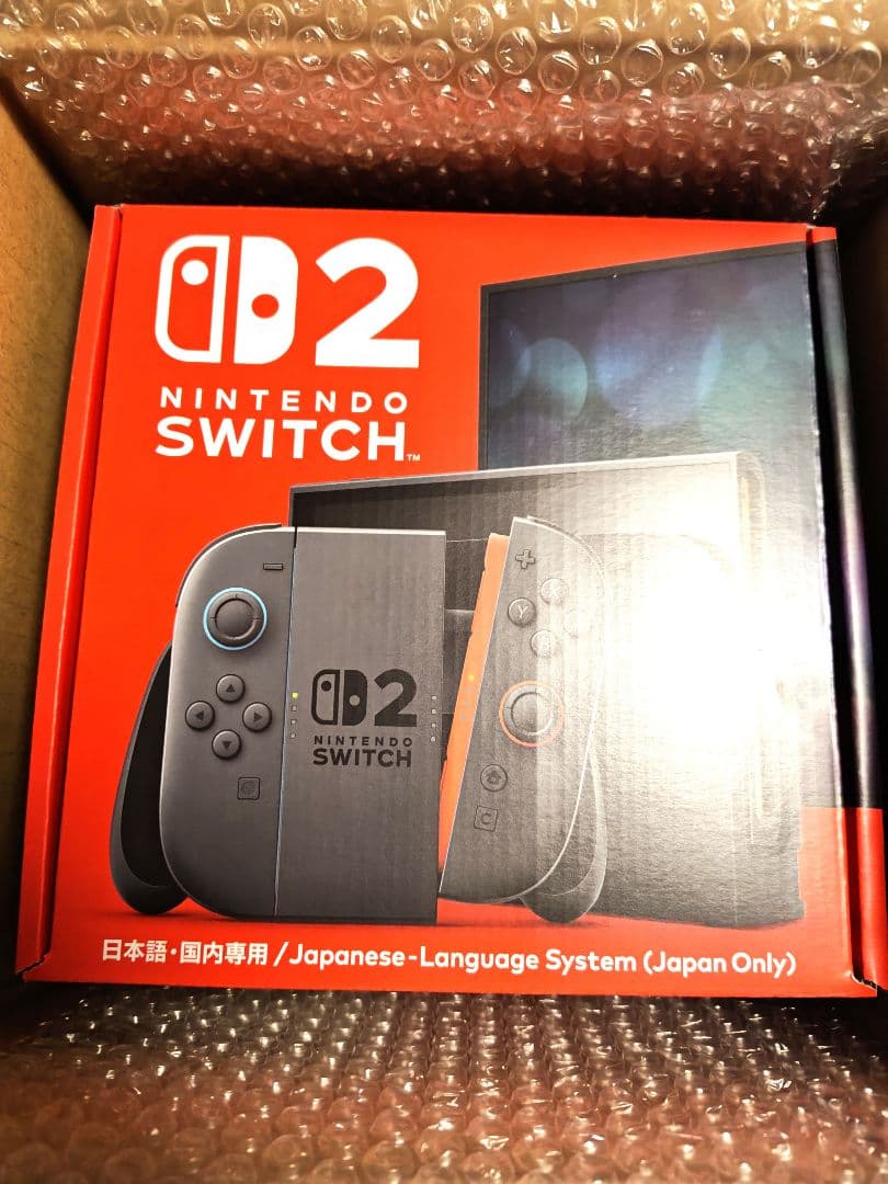 【新品】Nintendo Switch 2 日本語・国内モデル【未開封品】