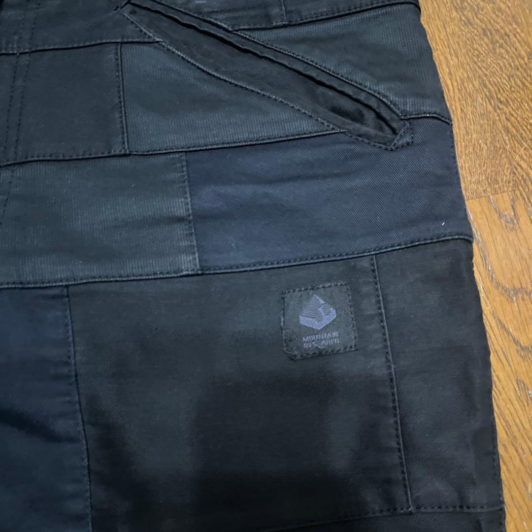 マウンテンリサーチ パッチワーク モトクロス パンツ ブラックM