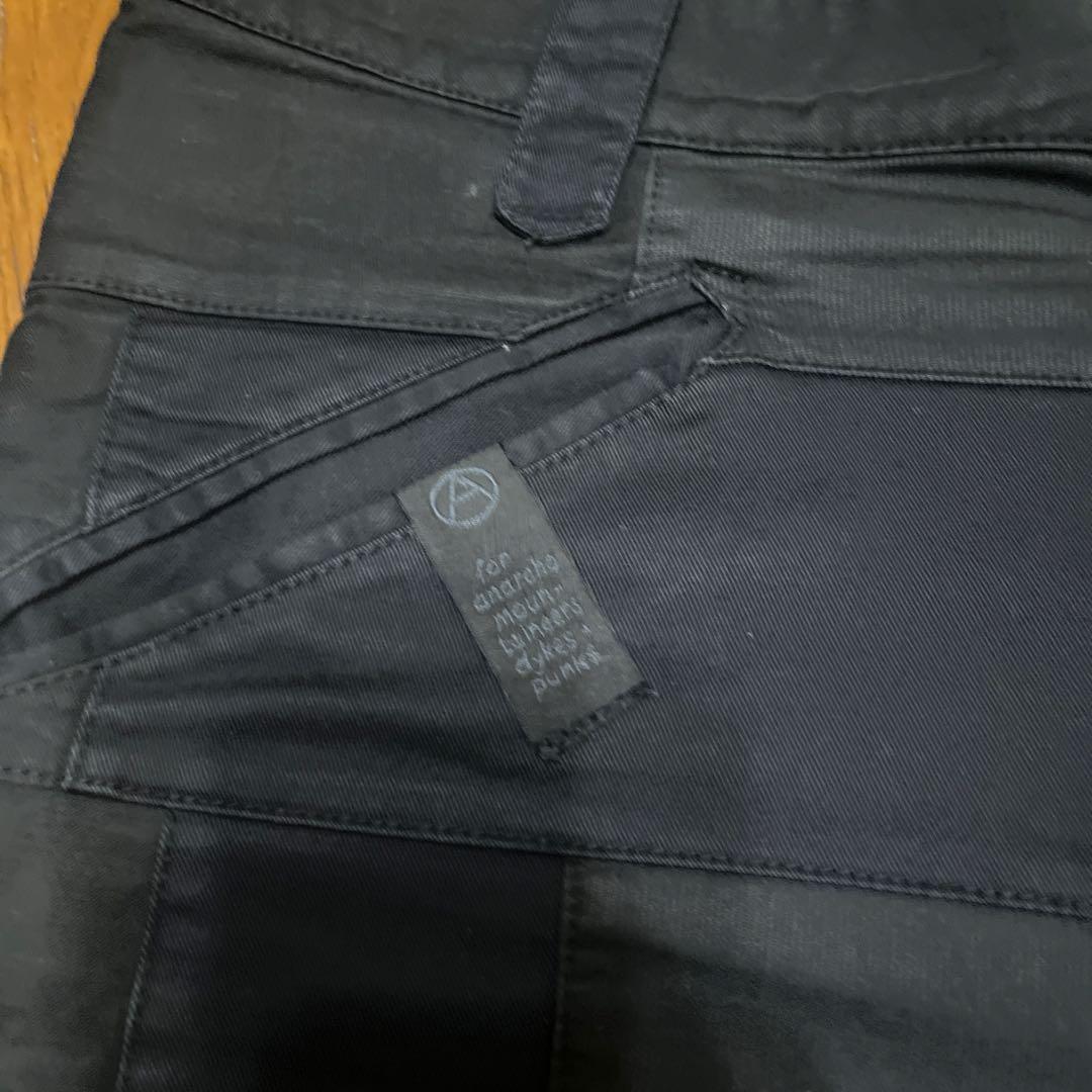 マウンテンリサーチ パッチワーク モトクロス パンツ ブラックM