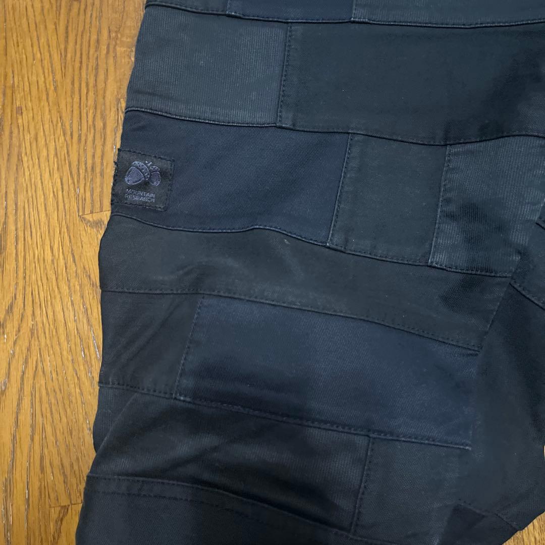 マウンテンリサーチ パッチワーク モトクロス パンツ ブラックM
