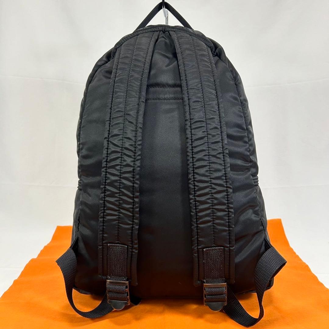 【美品】ポーター タンカー リュック ナイロン 肩掛け 黒 A4可 大容量