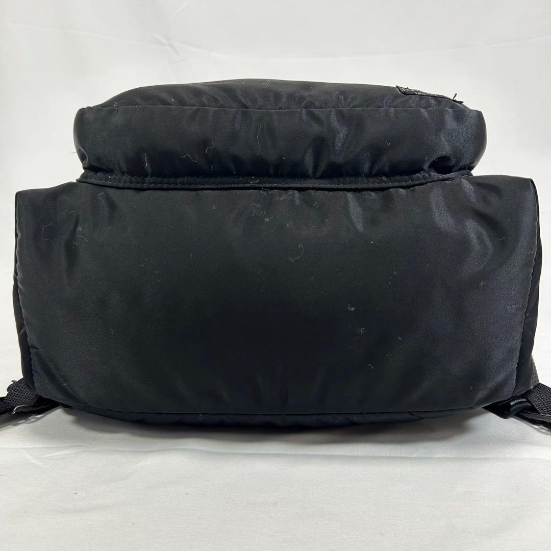 【美品】ポーター タンカー リュック ナイロン 肩掛け 黒 A4可 大容量