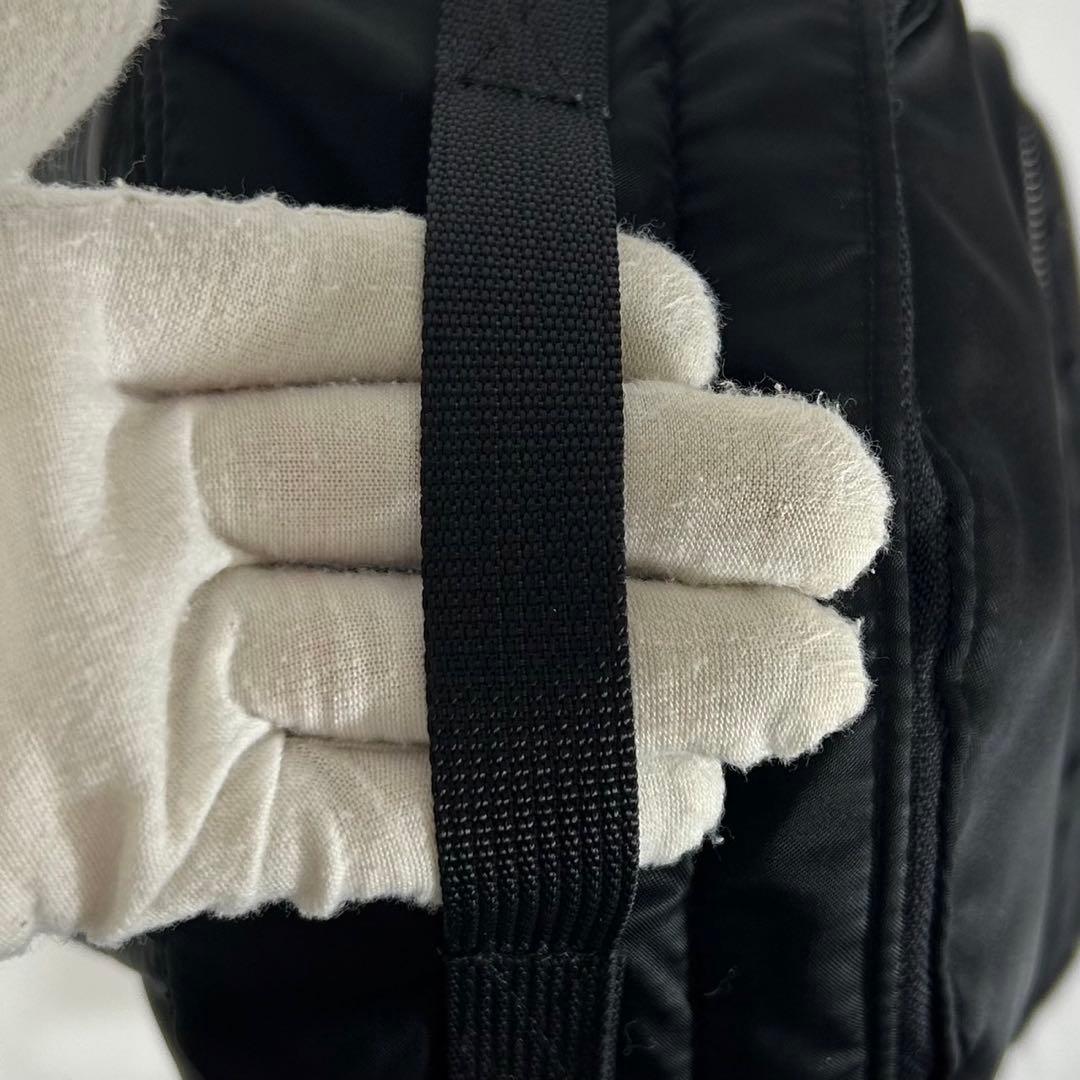 【美品】ポーター タンカー リュック ナイロン 肩掛け 黒 A4可 大容量