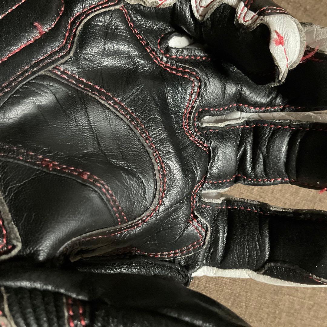 ヒョウドウ レーシンググローブ　HYOD HRG201DN D3O 赤　M