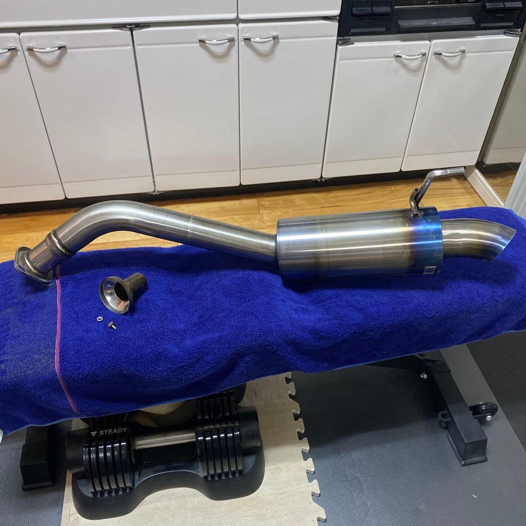 ストリームRN6•RN8　J'S RACING製マフラー