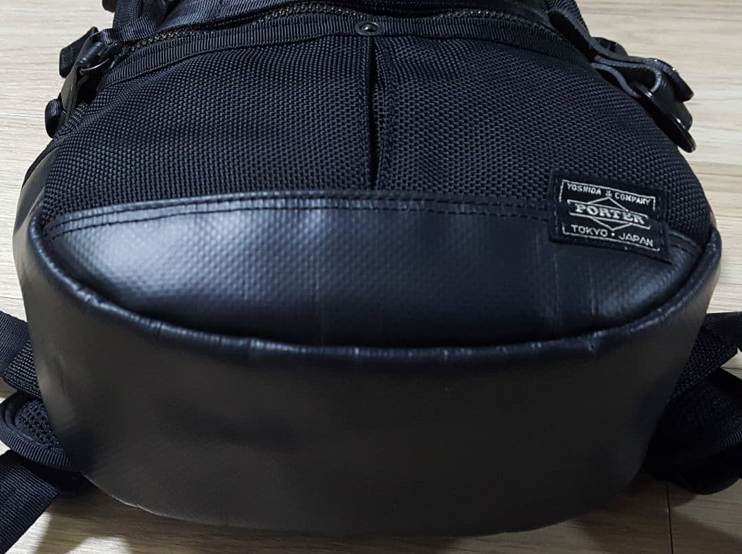 【状態良好】PORTER HEAT RuckSack ファスナー引き手新品交換済