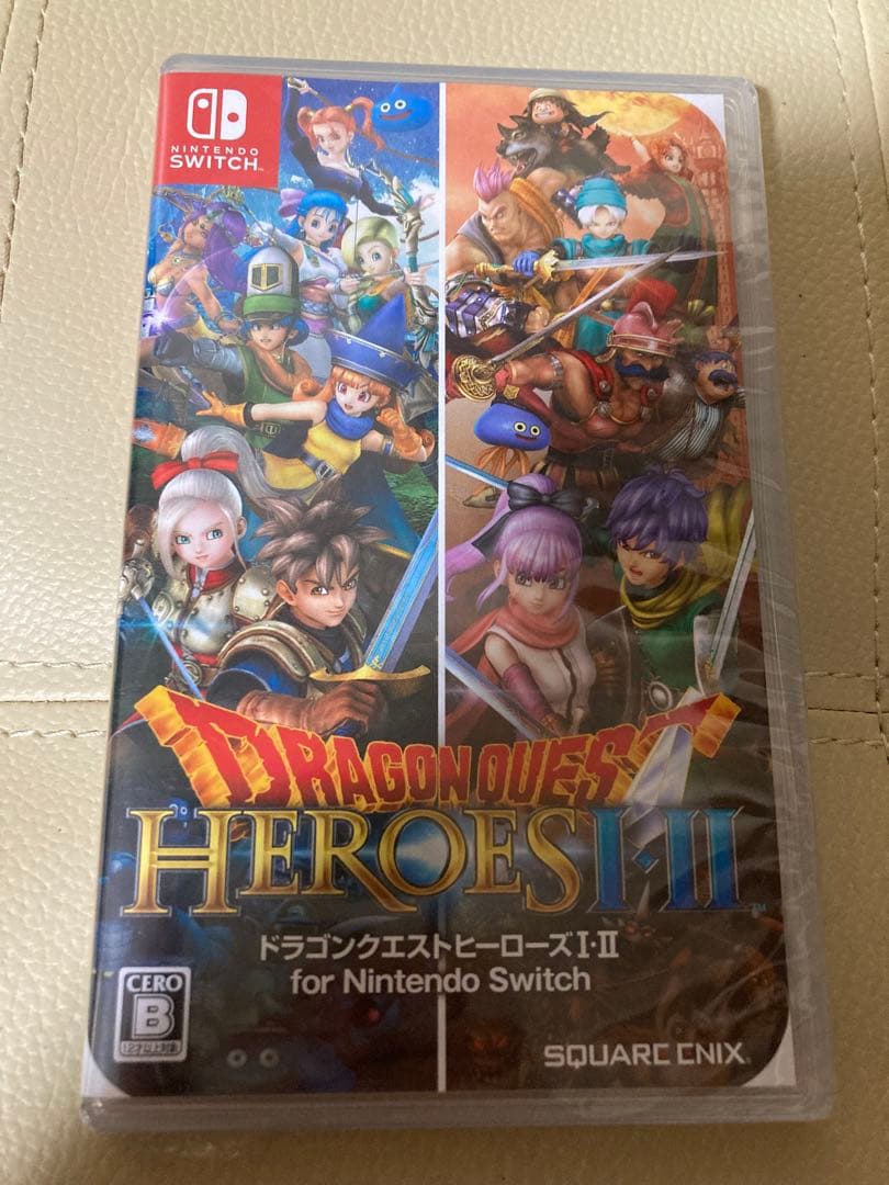 switch ドラゴンクエストヒーローズ　1 2 Ⅰ・Ⅱ 新品未開封
