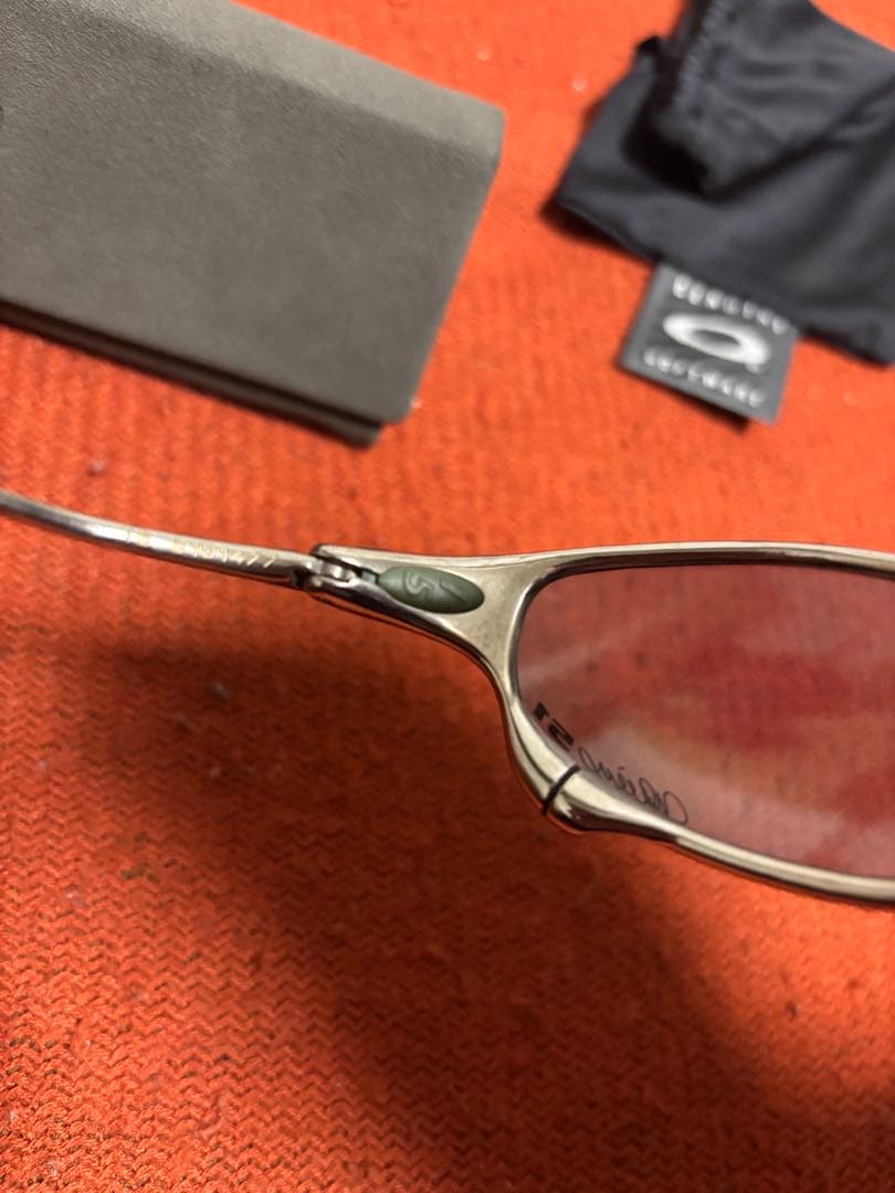 超希少オークリー（OAKLEY）ジュリエットXーメタル　イチローモデル　限定品