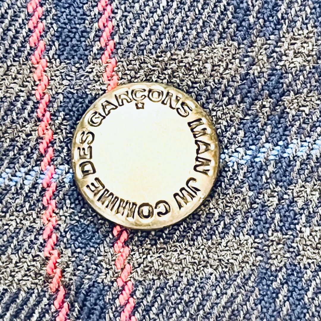 ジュンヤワタナベマン チェックハンティングジャケット S