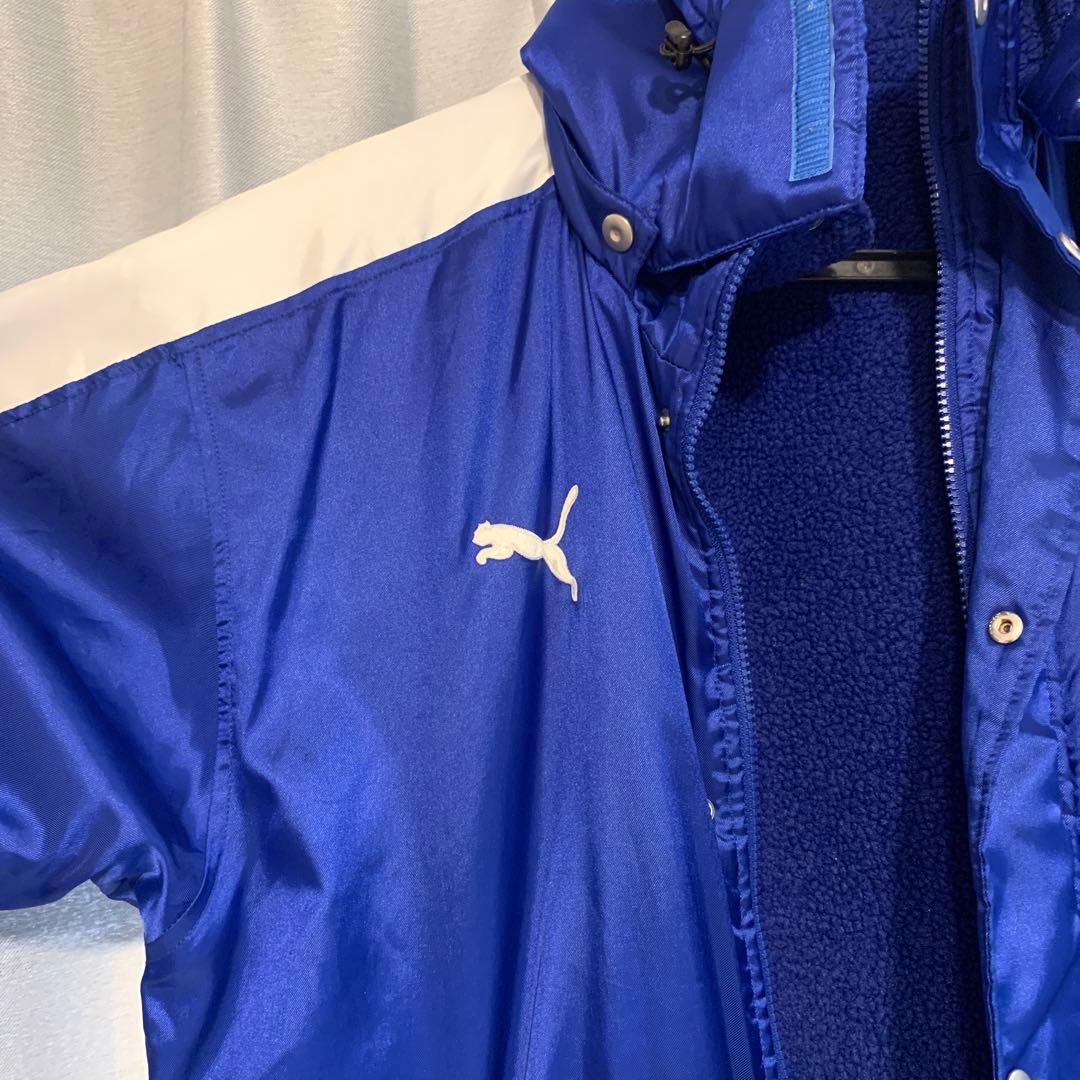 【希少】ベンチコート　星稜高校サッカー　プーマ　星稜サッカー　ウェア