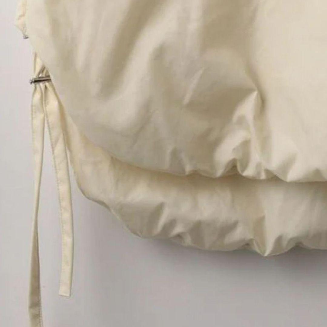 ✨美品✨プロタゴニスタ　フード付き　ポンチョコート　ミルキーホワイト　日本製