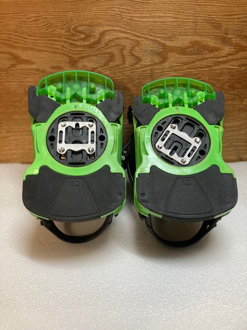 SALOMON DISTRICT スノーボード ビンディング グリーン　S
