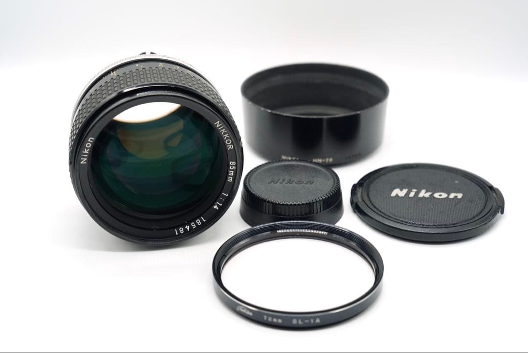 Nikon Ai-s NIKKOR 85mm f/1.4 単焦点レンズ