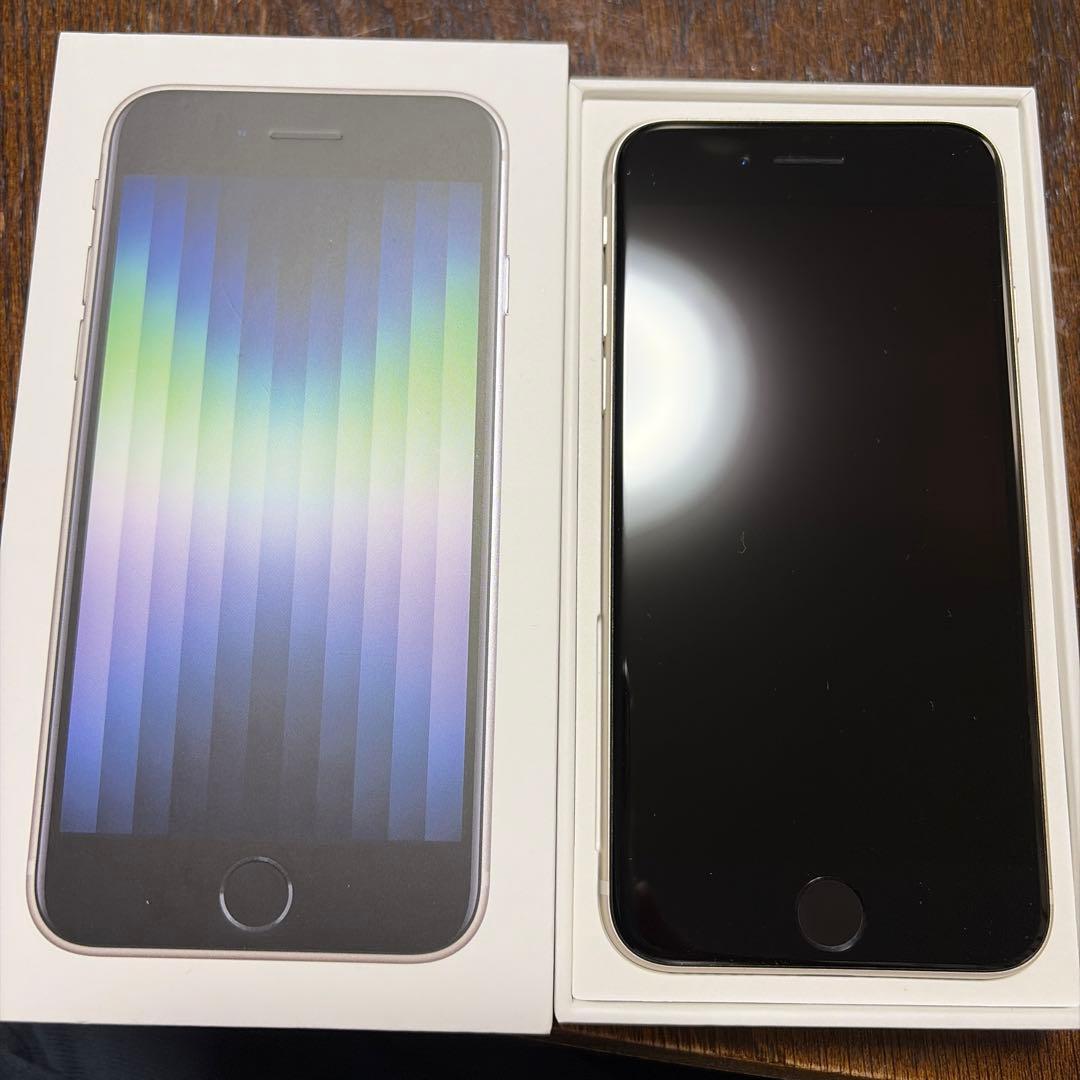 ジャンク iPhone SE (第3世代) 64GB バッテリー84%