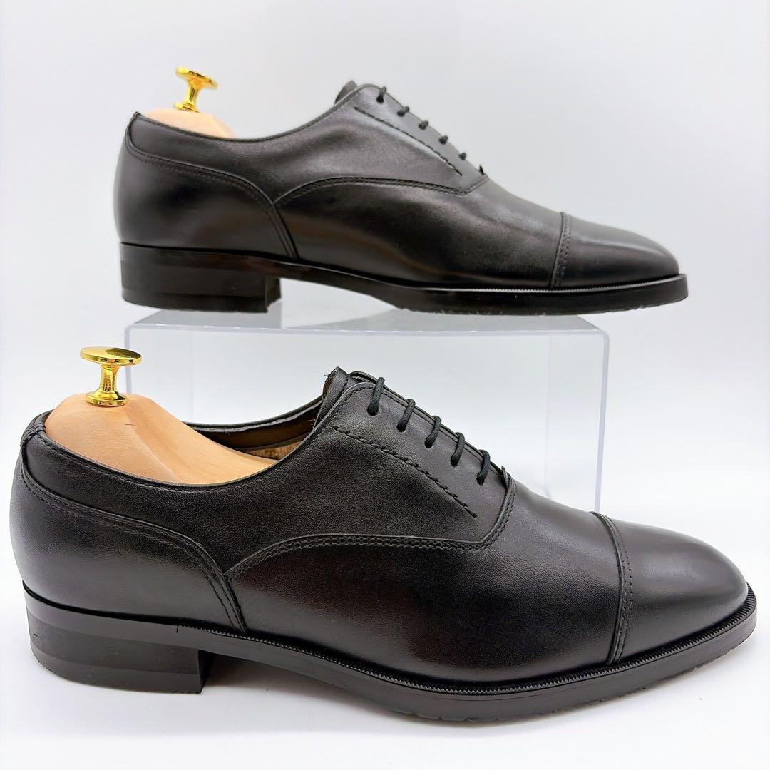 ほぼ未使用⭐️REGAL リーガル 24.5 ストレートチップ ゴアテックス 黒