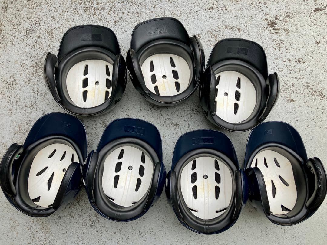 ZETT JSBB バッティングヘルメット 7個セット