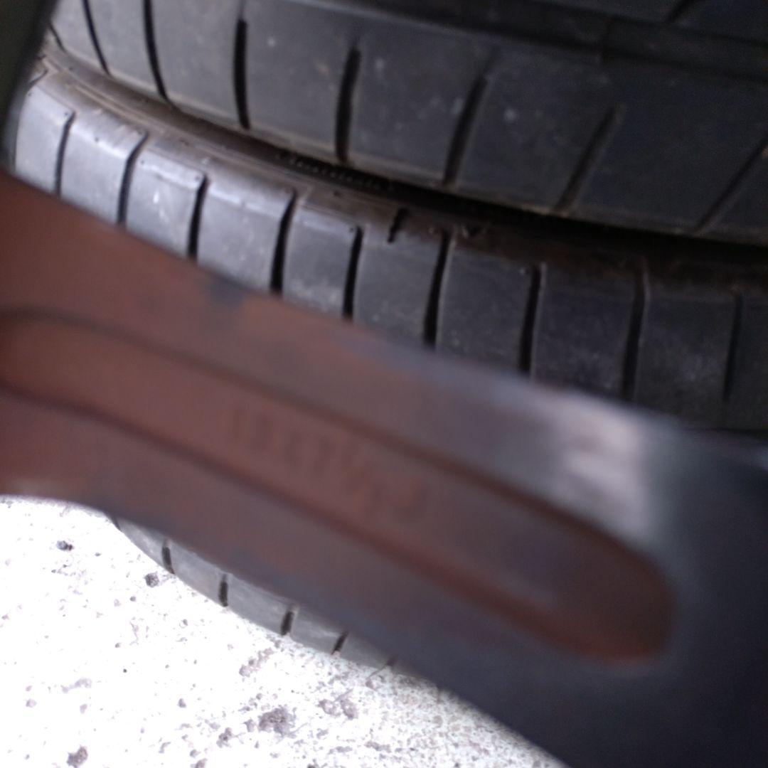 18インチアルミホイール ハリアーに 4本set タイヤ付、ホイールのみ発送可能