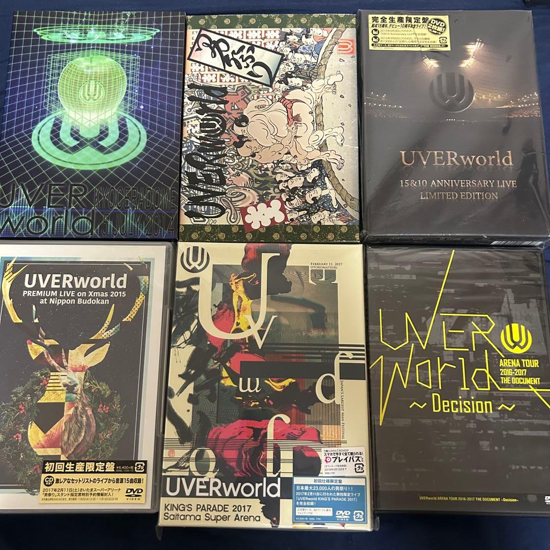 UVERworld ウーバーワールド TAKUYA∞ DVD 22本