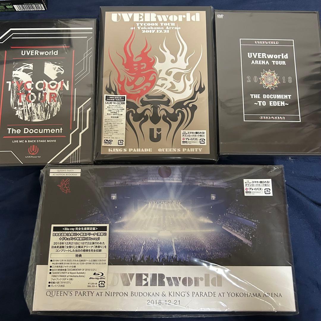 UVERworld ウーバーワールド TAKUYA∞ DVD 22本
