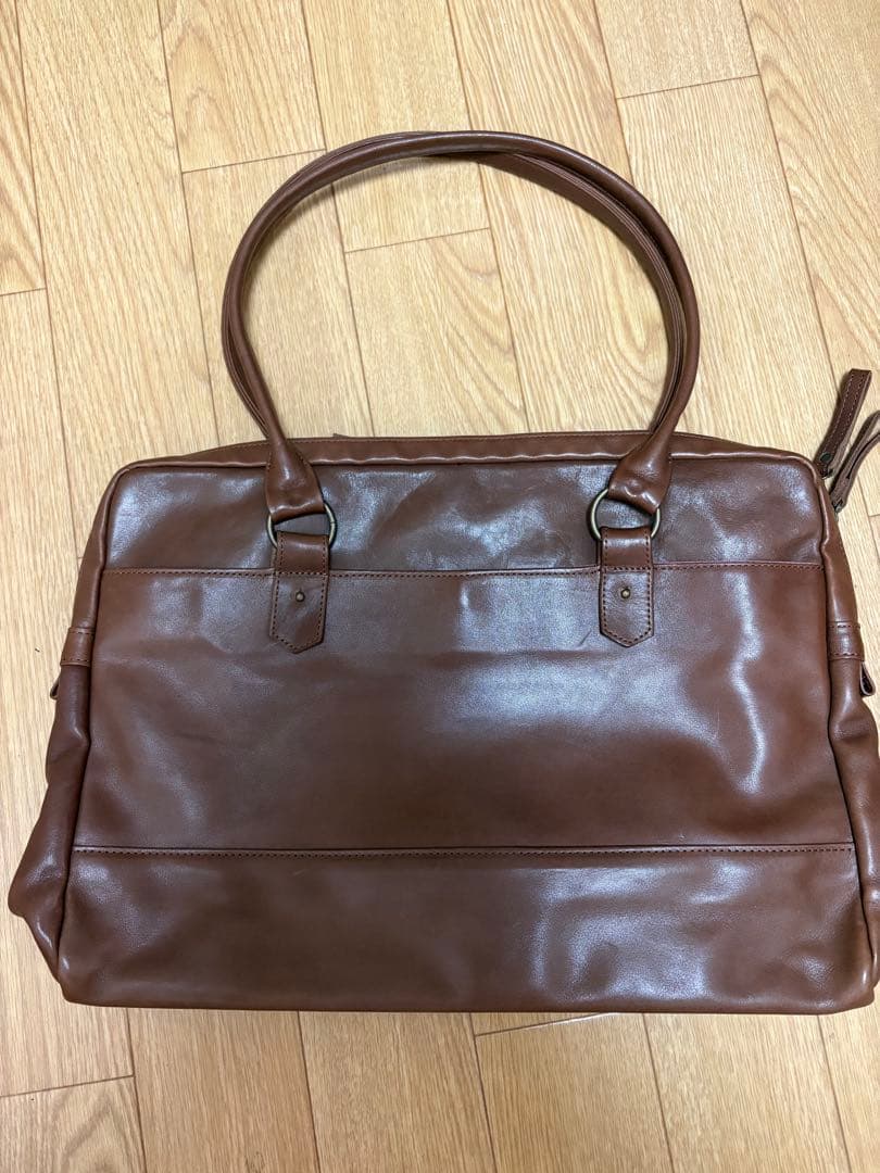 日本職人プロジェクト　職人本革のブリーフバッグ