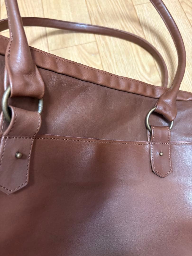 日本職人プロジェクト　職人本革のブリーフバッグ