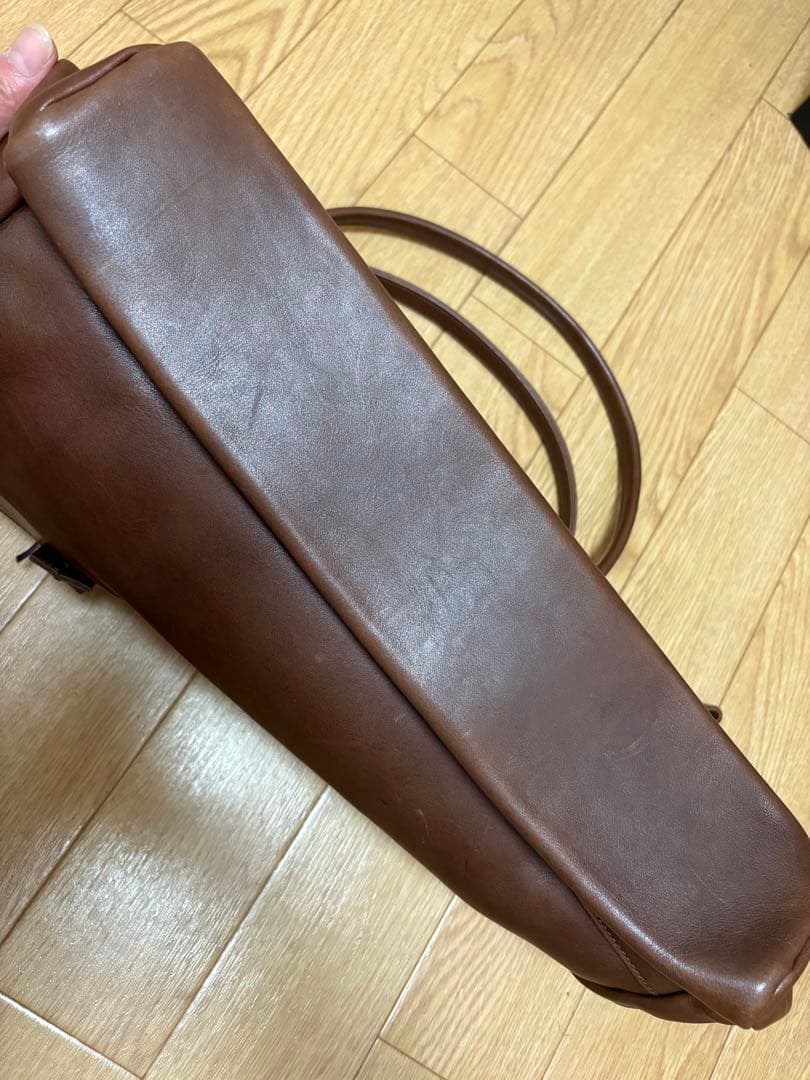 日本職人プロジェクト　職人本革のブリーフバッグ