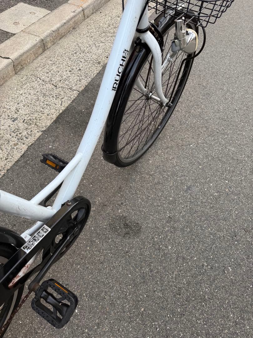 158 自転車 大阪市 【引取り限定】 美品 26インチ 変速付き