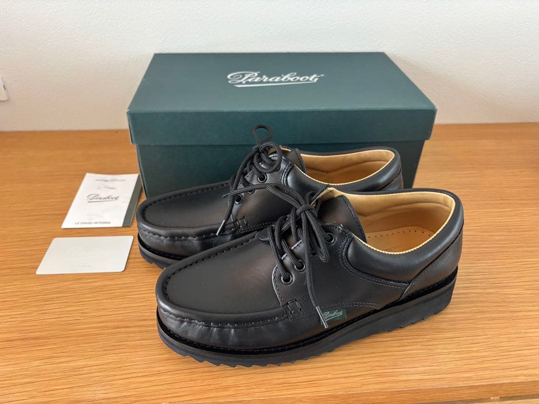 【美品】Paraboot ティエール 黒 サイズ7