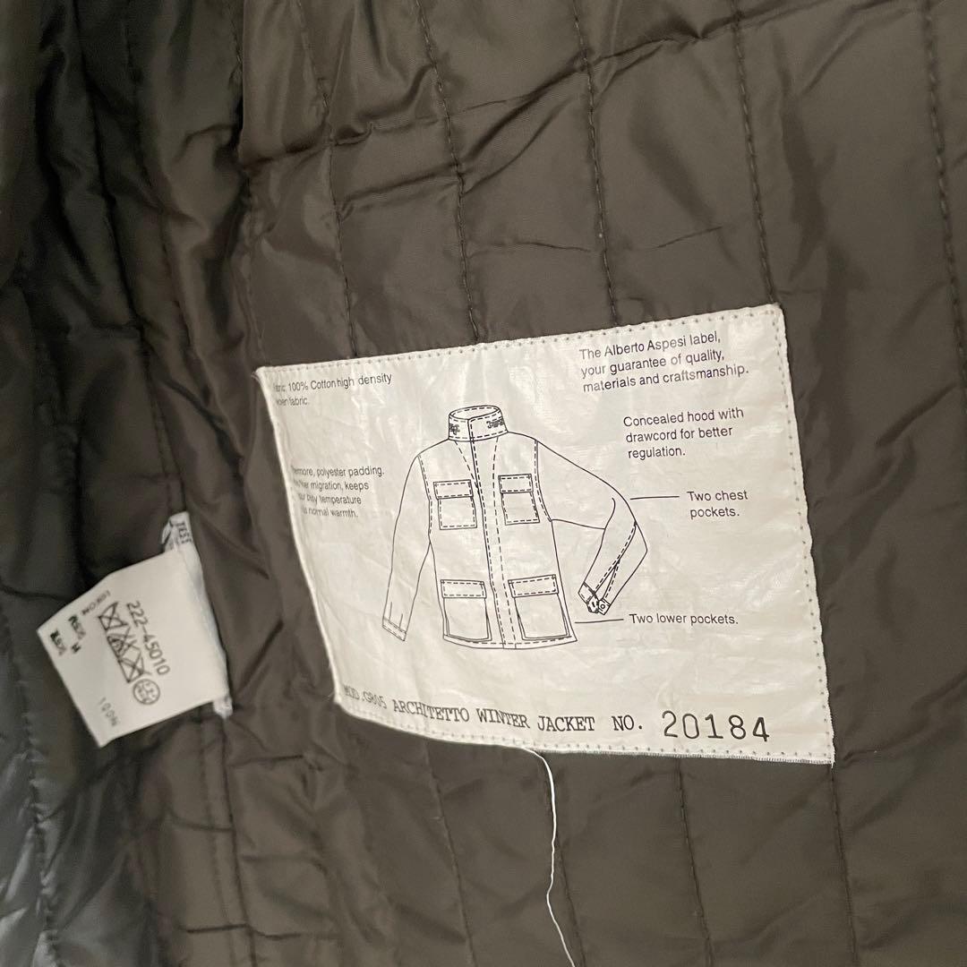 n*o様 ASPESIフィールドジャケットオリーブM-65