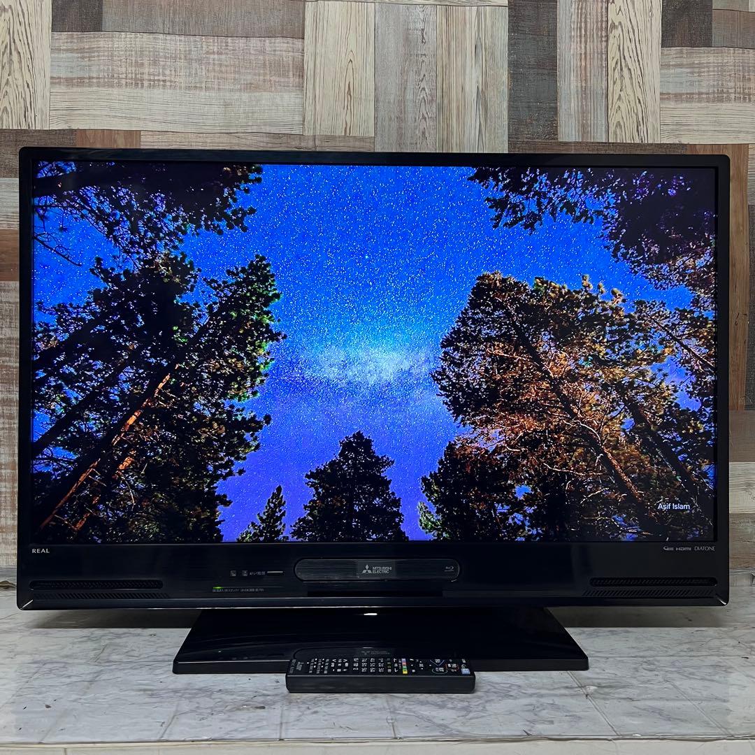 v._.vさん直接受渡三菱40型ブルーレイHDD付Blu-ray⇄HDDダビング