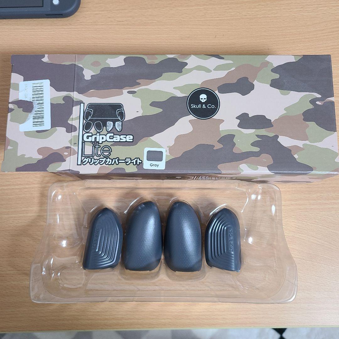 Nintendo Switch Lite グレー グリップ ケース付き