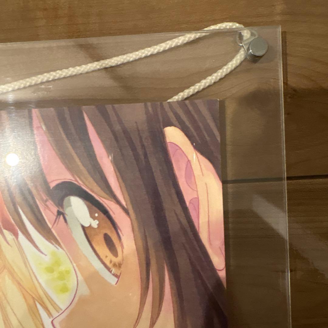 ニセコイ 応募当選 直筆サイン入りB4ポスター　額入り