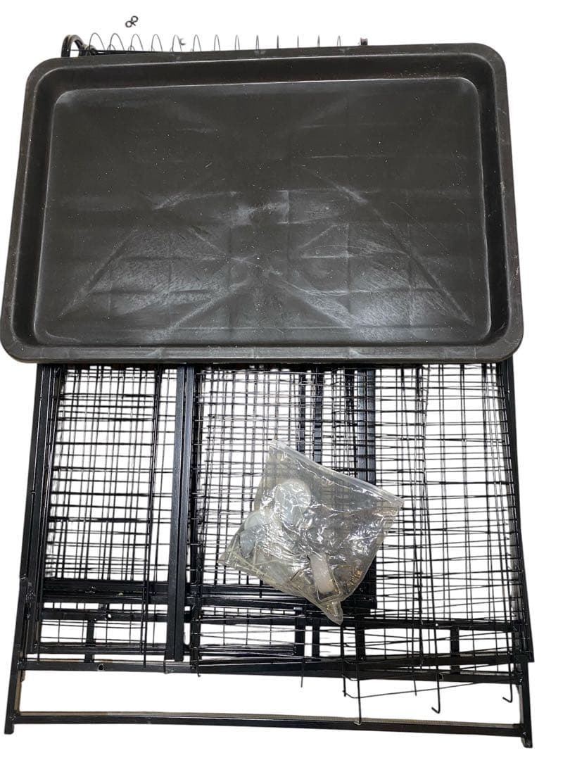 猫ケージ 猫用ケージ 　ブラック　猫ハウス 室内用猫のゲージ 大型猫用 多頭飼い