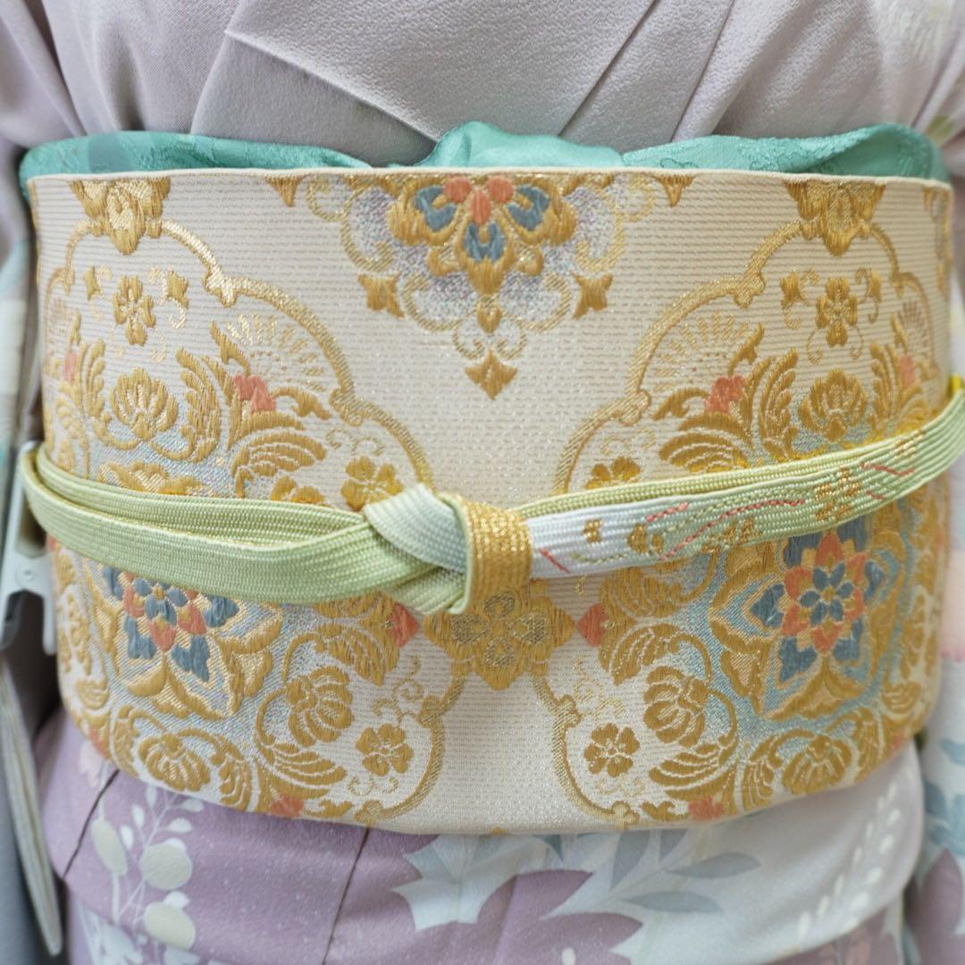 訪問着フルセット　285▪︎ 正絹　卒業式　入学式　お宮参り　七五三　披露宴