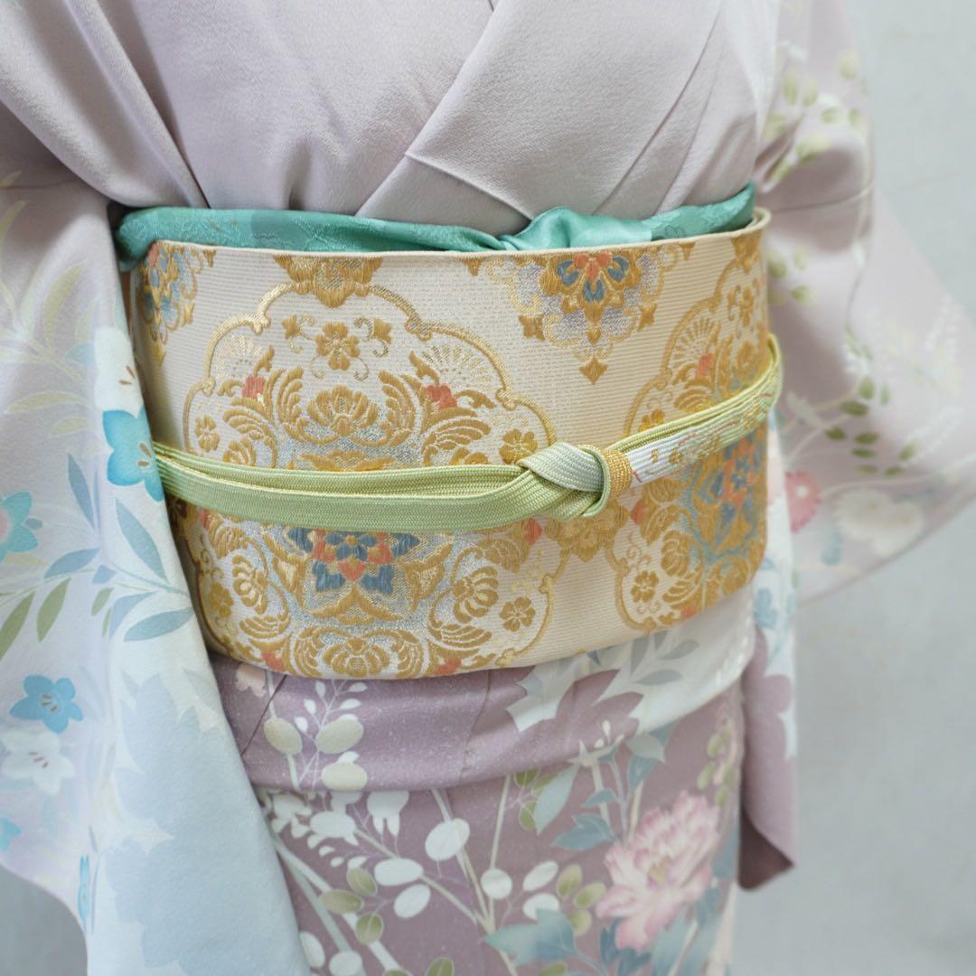 訪問着フルセット　285▪︎ 正絹　卒業式　入学式　お宮参り　七五三　披露宴