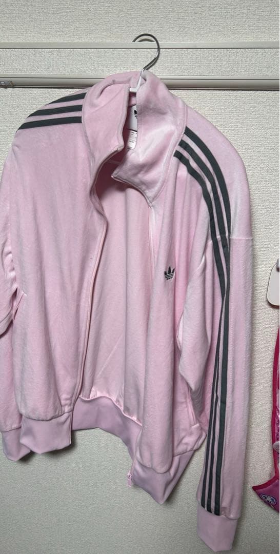 アディダス　スナイデル　ファイヤーバード　トラックジャケット　ベロア　L