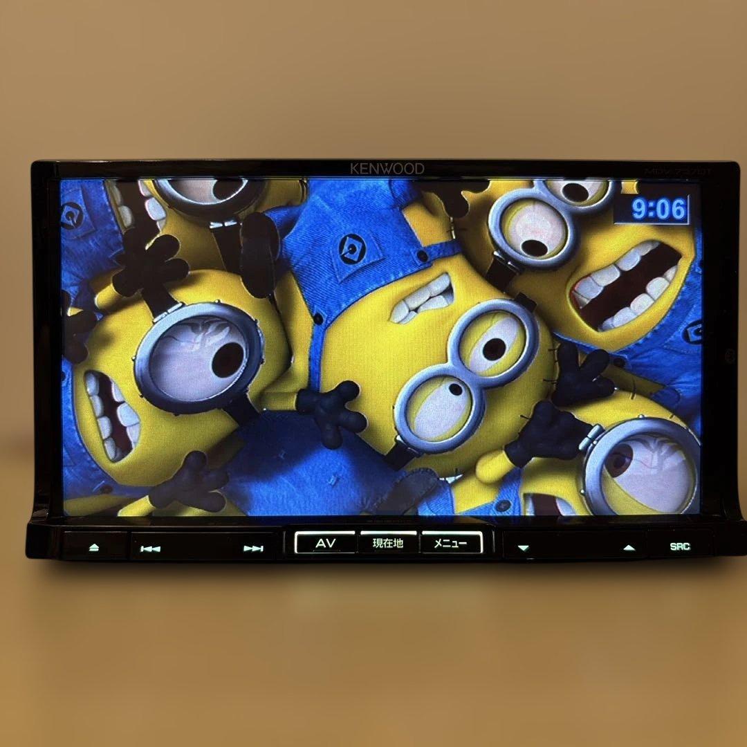 Bluetooth搭載ケンウッド最上級フルセグMDV737DT新品バックカメラ付