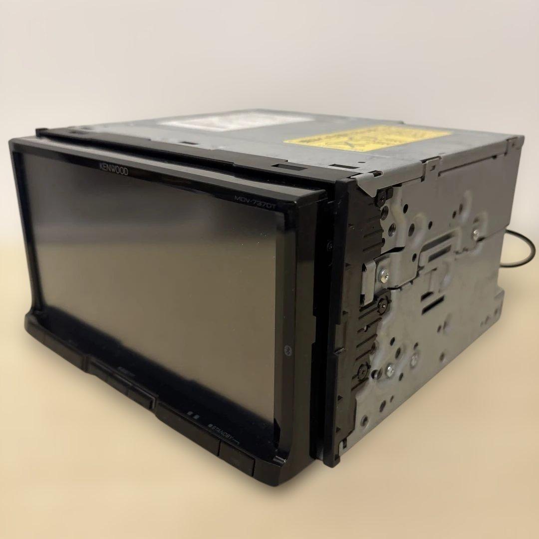 Bluetooth搭載ケンウッド最上級フルセグMDV737DT新品バックカメラ付