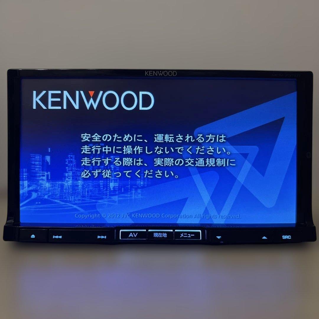 Bluetooth搭載ケンウッド最上級フルセグMDV737DT新品バックカメラ付