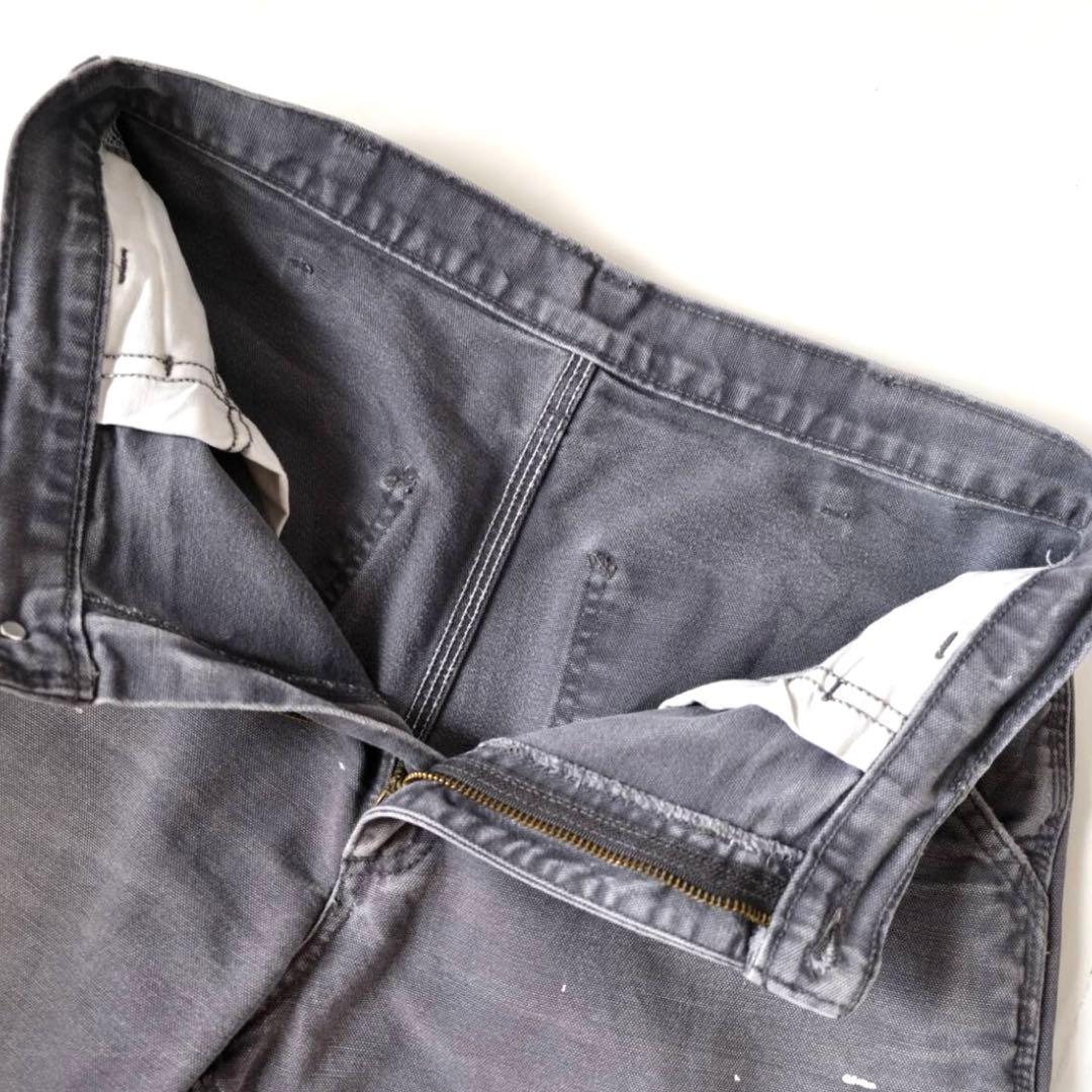 Carhartt 激渋フェード ペインターパンツ グレーネイビー